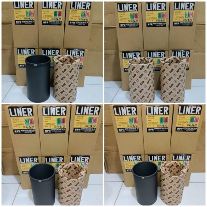 LINER MITSUBISHI FUSO 6D16 TIPE 2B BORING NPR JAPAN SET GANJO 6D16T L16189ADA