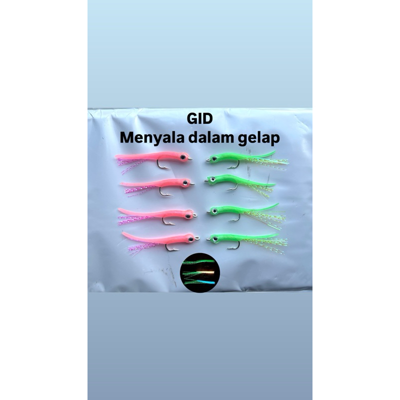 SABIKI MENYALA Isi 5 - KAIL SABIKI FULL GID HIJAU GID & PINK GID