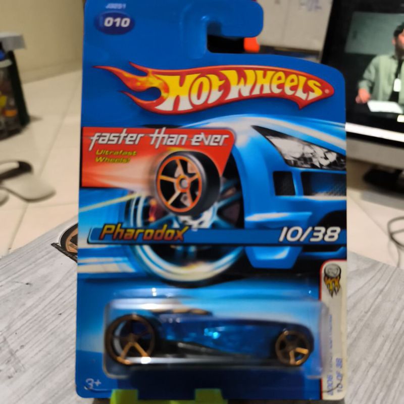 Hot Wheels - Pharodox Biru Faster Than Ever FTE The First Editions 2006