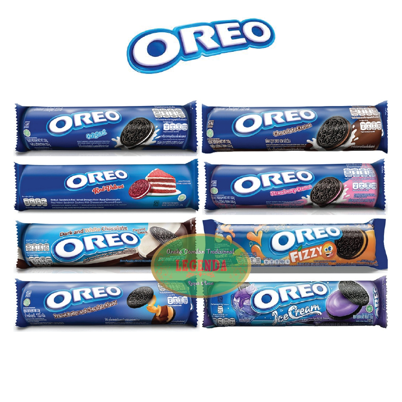 

Biskuit Sandwich OREO Roll 152 Gr Gram Manis Gurih Renyah Original / Chocolate / Fizzy / Ice Cream / Red Velvet / Strawberry / Dark & White / Peanut Cemilan Makanan Ringan Snack Oleh Oleh Kash Pekalongan Murah Berkualitas Premium