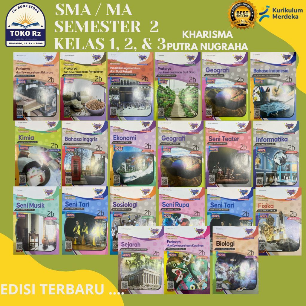 LKS KHARISMA | SMA KELAS 10 11 12 | SMT 2 | KURIKULUM MERDEKA | PUTRA NUGRAHA | 2324
