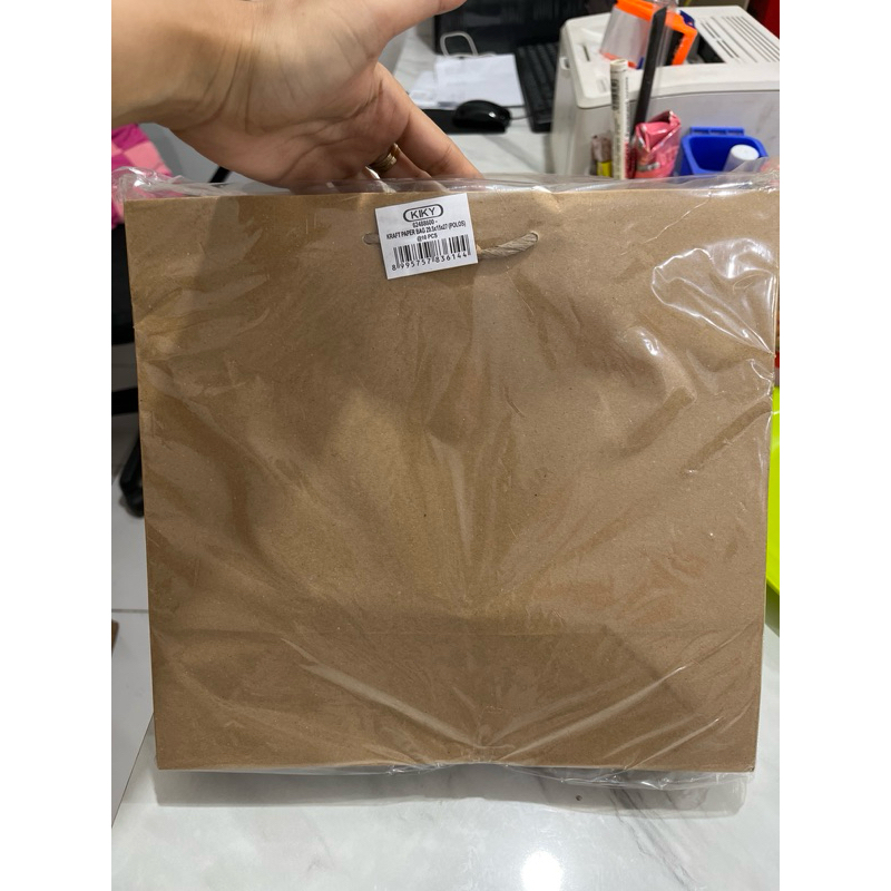 

Paper bag Kraft 29,5x15x27 (10pcs)