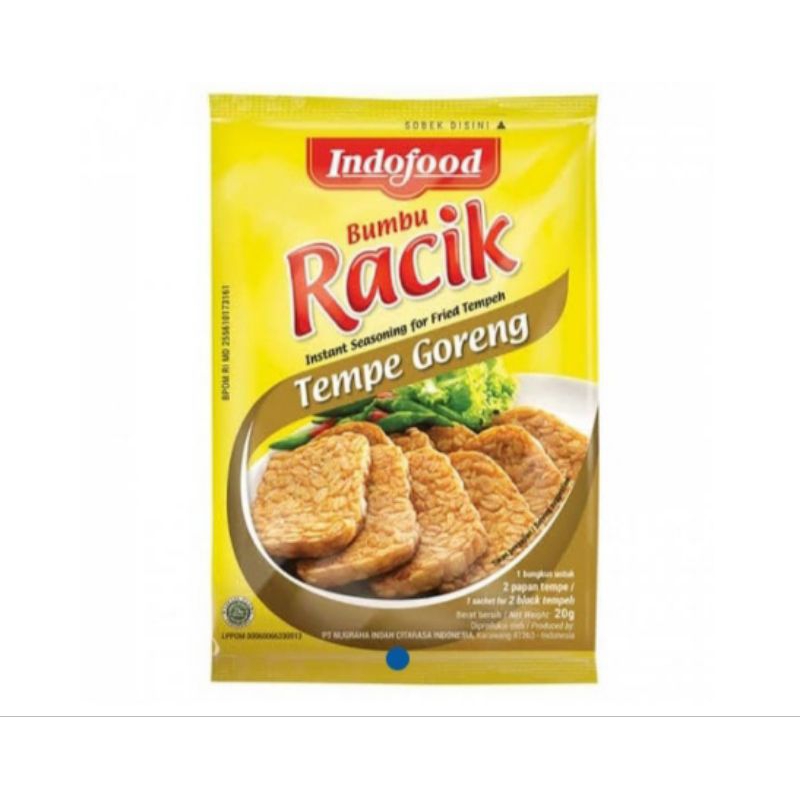 

Racik Indofood Tempe goreng