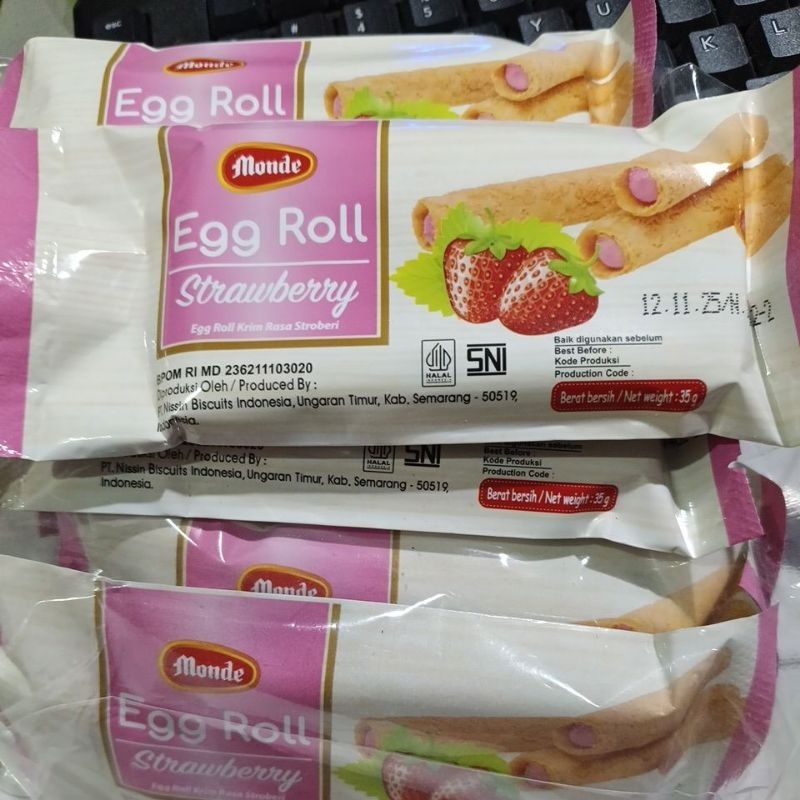 

Monde egg roll isi krim ecer
