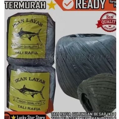 

tali rafia ikan layar 4ons