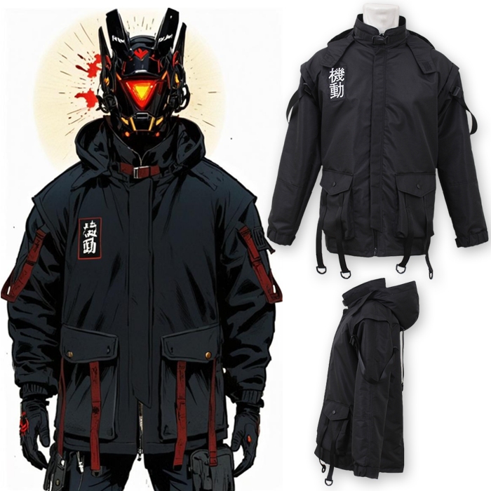 Jaket Parka KIDO Japanese Streetwear Techwear