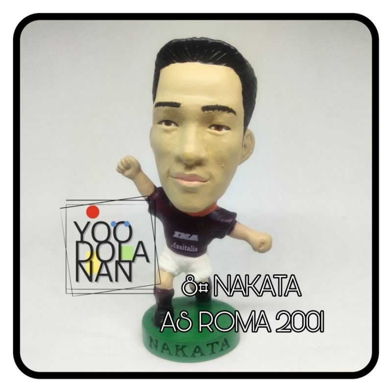 8# NAKATA - AS ROMA 2001 CORINTHIAN PROSTARS FIGURE PEMAIN BOLA
