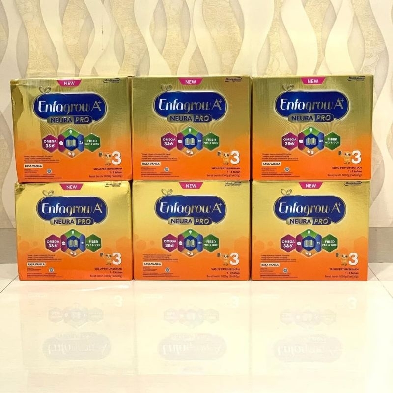 

Enfagrow A+3 Tahap 3 Susu Formula Anak 1 - 3 Tahun | 3600 gr