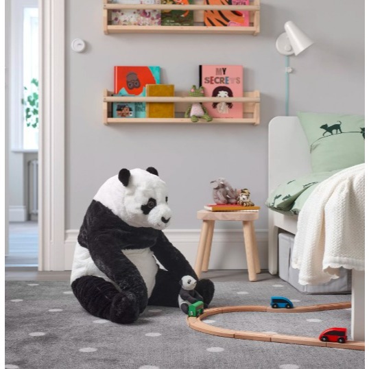 DJUNGELSKOG Boneka panda ikea 47 cm