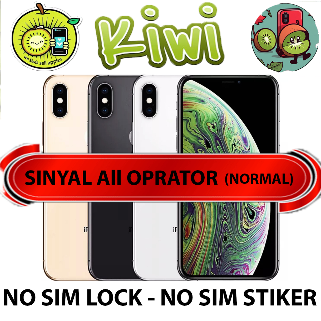 IP XS MAX 256GB 64GB 512GB Second Inter Mulus Original Fullset Bisa Semua Operator Good Condition
