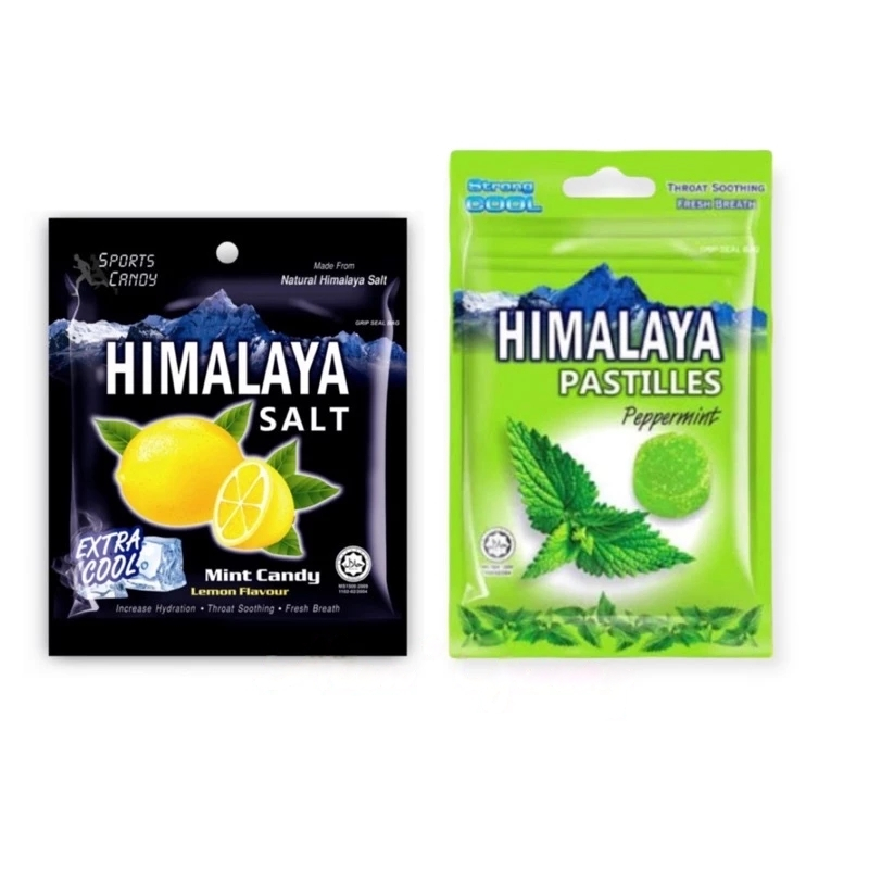 

HIMALAYA Candy Permen Salt Lemon 15g | Pastilles Peppermint Candy 25gr