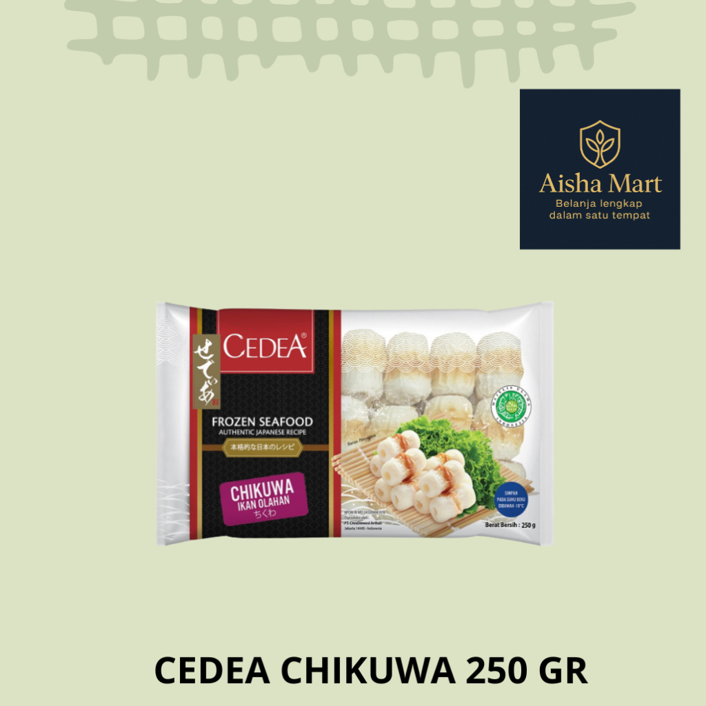 

Cedea Chikuwa Mini 250gr | Cedea Chikuwa Mini Frozen Food Halal