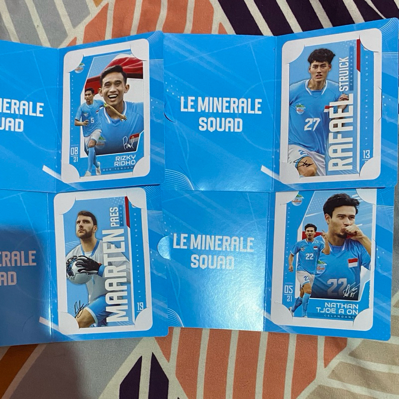 Photocard Le Mineral edisi Timnas