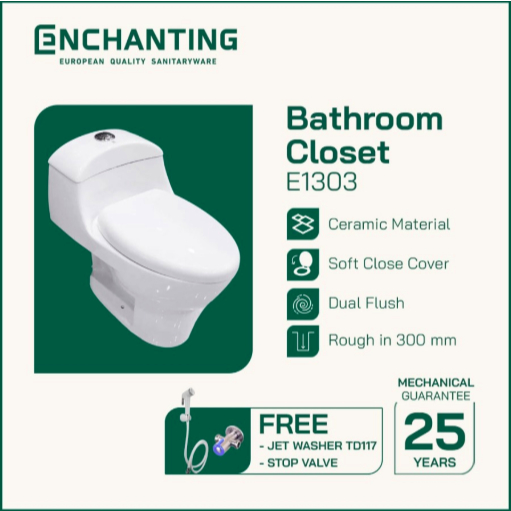 Toilet / Kloset Duduk Europe Enchanting E1303