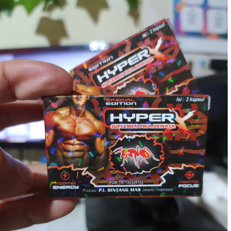 

Hyperx Original 2 Pack 4 Kapsul MURAH ECERAN 100% Original Madu Bubuk Herb HP Hyper X [ COD PRIVASI ]
