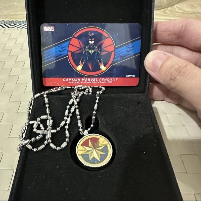 Kalung Germanium Marvel Edition (Captain Marvel)