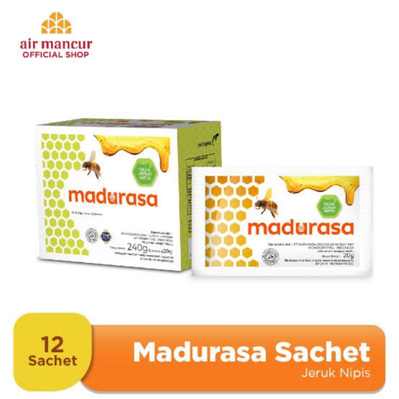 

MADURASA MADU ORIGINAL | JERUK NIPIS NETTO 1 PACK ISI 12 PCS X 20 ML