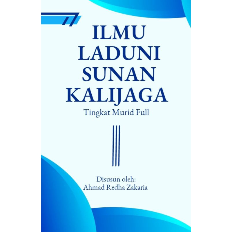 Ilmu Laduni Sunan Kalijaga Tingkat Full Murid
