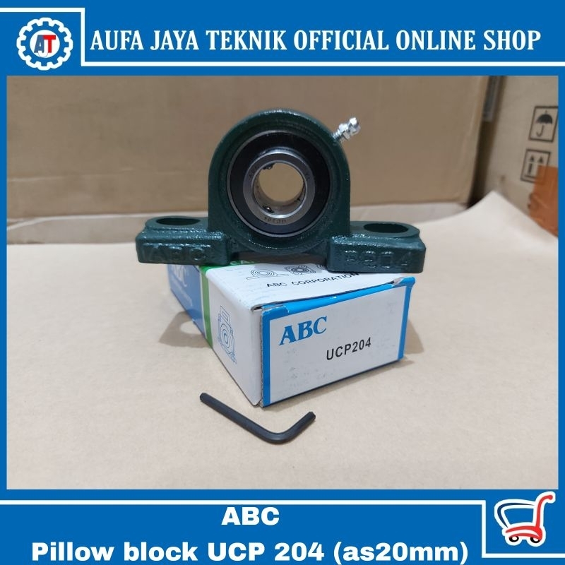 ABC Pillow block bearing laher duduk ucp 204 20mm