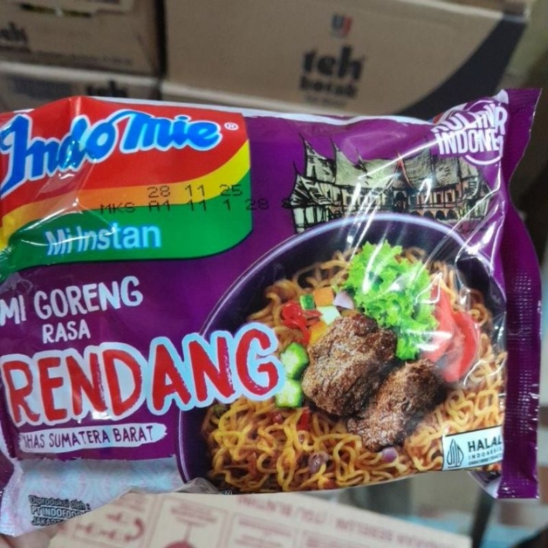 

Indomie Rendang isi 10 bungkus