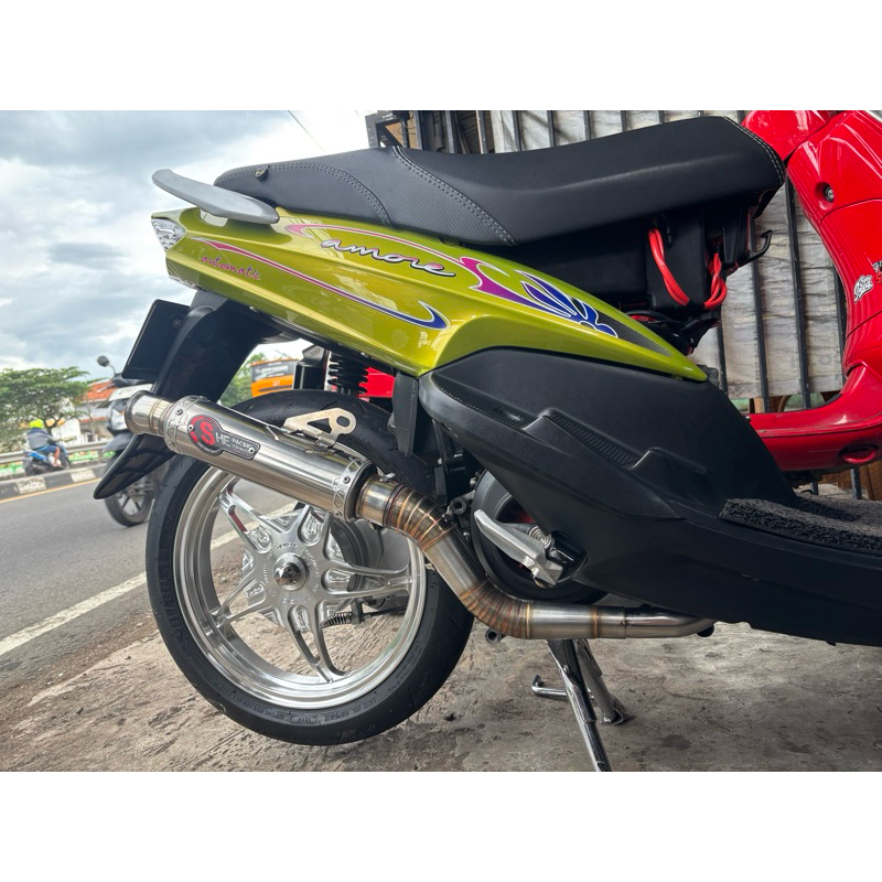 KNALPOT BEBASAN SR 2 /YAMAHA MIO