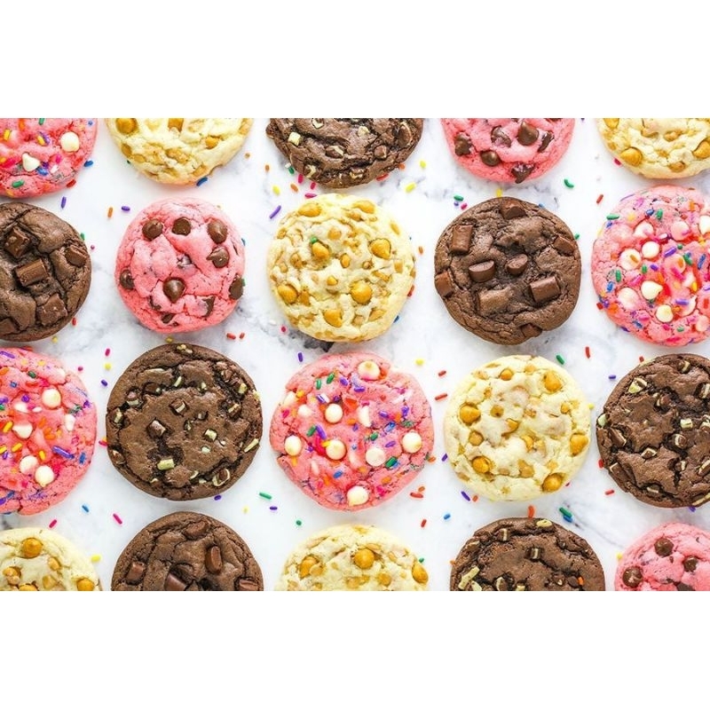 

Sweet Rainbow Cookies