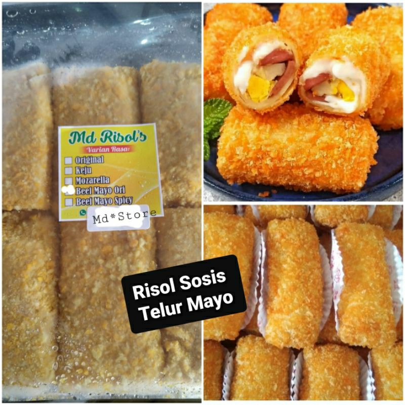 

Risol Sosis Telur Mayo Frozen