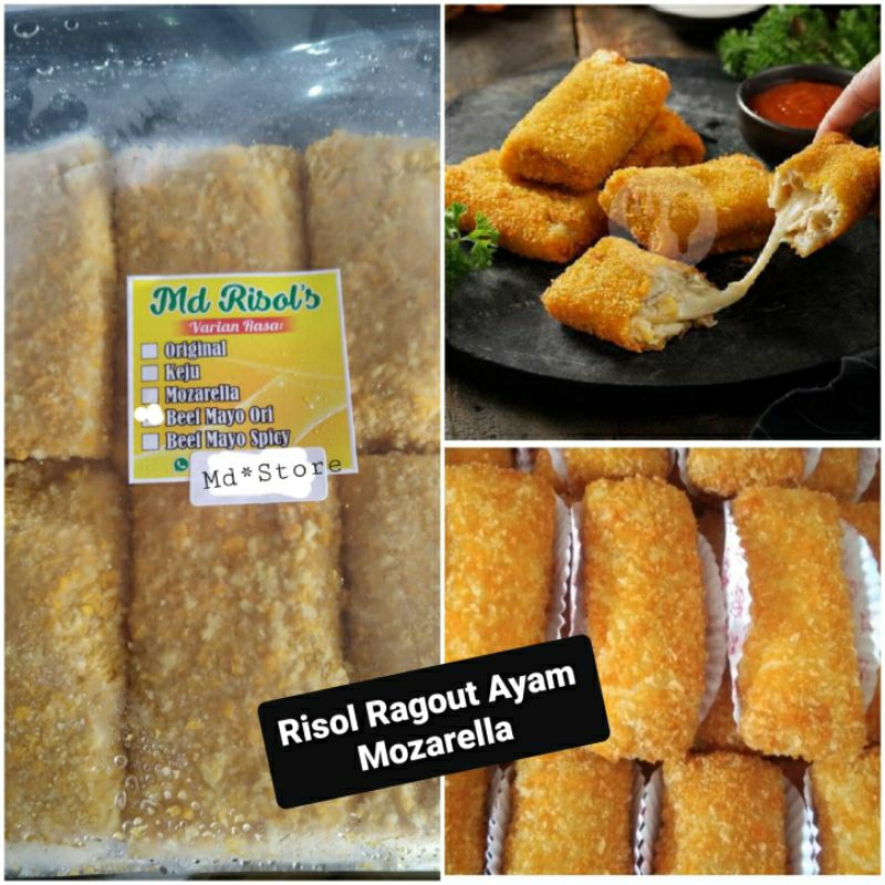 Risol Ragout Ayam Mozarella Frozen