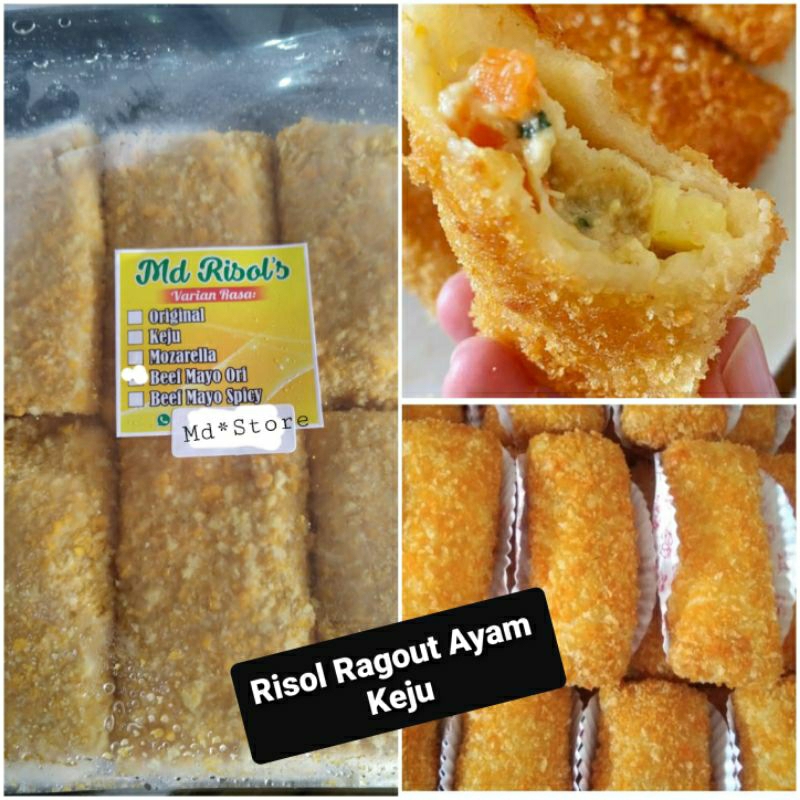 

Risol Ragout Ayam Keju Frozen