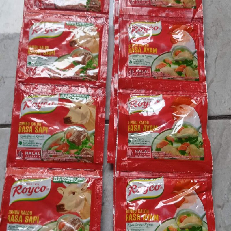 

royco rentengan , 1 rentengan isi 12 pcs