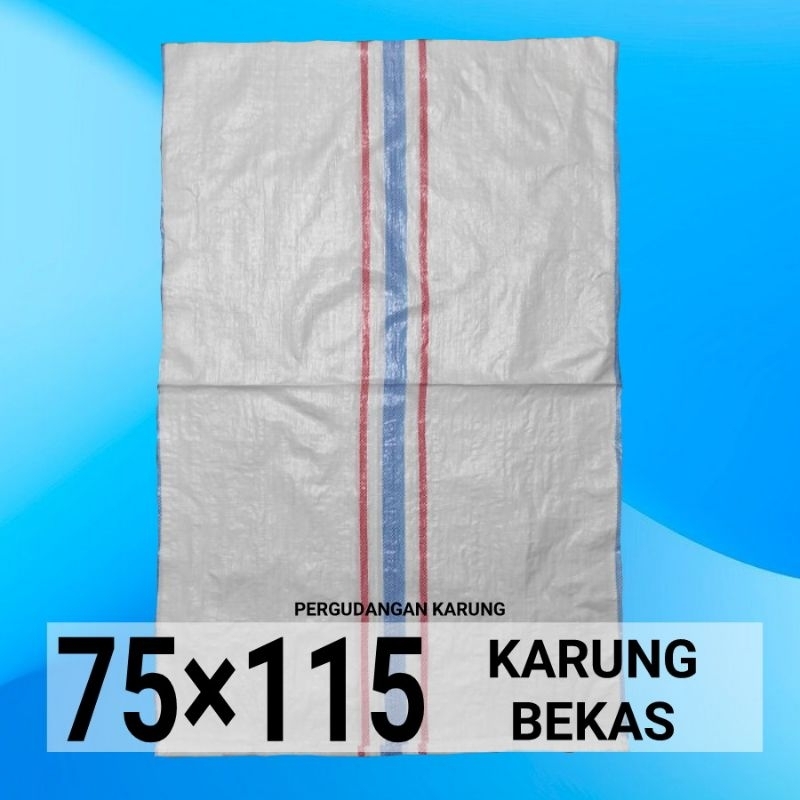 karung plastik bekas ukuran 75×115 original 100%