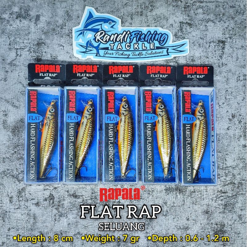 MINNOW RAPALA SELUANG FLR8