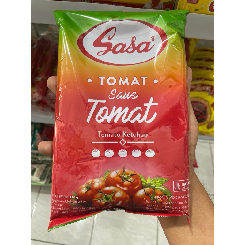 

SAUS TOMAT SASA 950gram / saos tomat / tomat / sasa