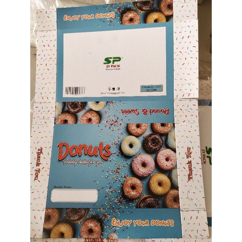 

Box Donat / Kotak Donat 21x13, 5