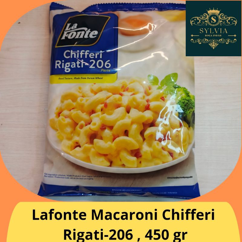 

Lafonte Makaroni pipa Chiffer Rigate-296 450 gr