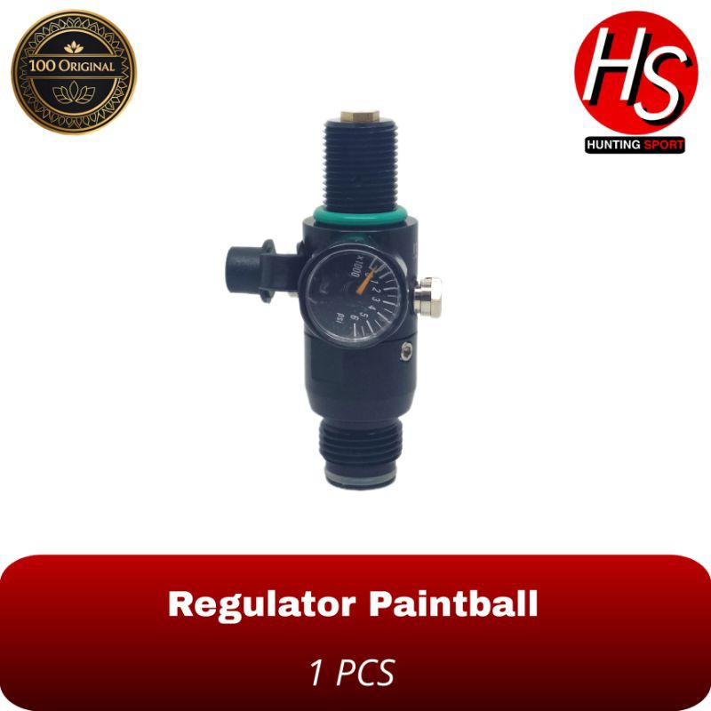 Regulator Paintball Hitam, Regulator PB, Regul Paintball, Regulator Paintball Pcp, Regulator Pcp