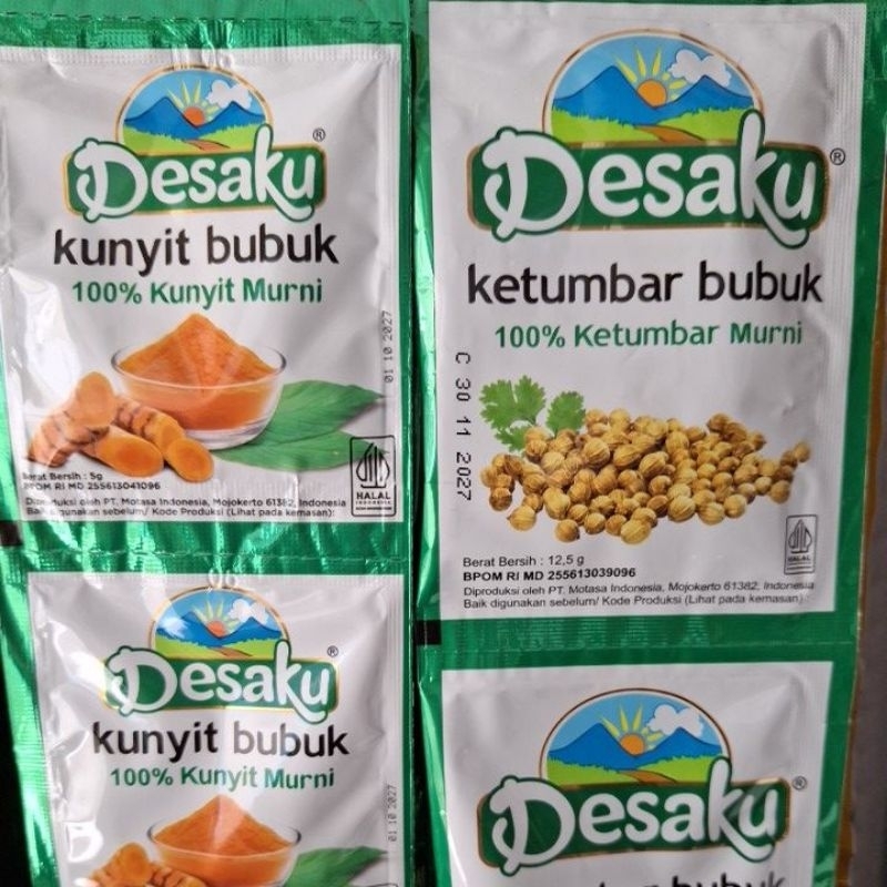 

desaku kunyit / ketumbar bubuk