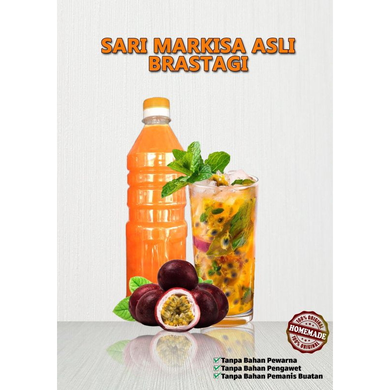 

Sirup Sari Markisa Brastagi 100% Asli Homemade