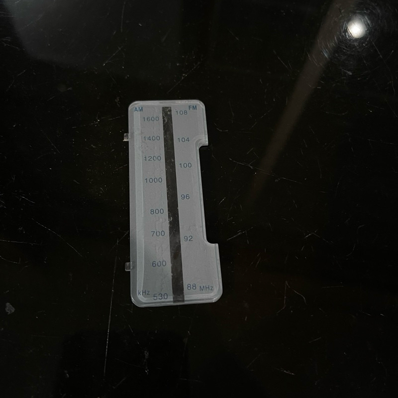 Tutup Penunjuk Gelombang Radio Tape Polytron Boxer GV 502MR