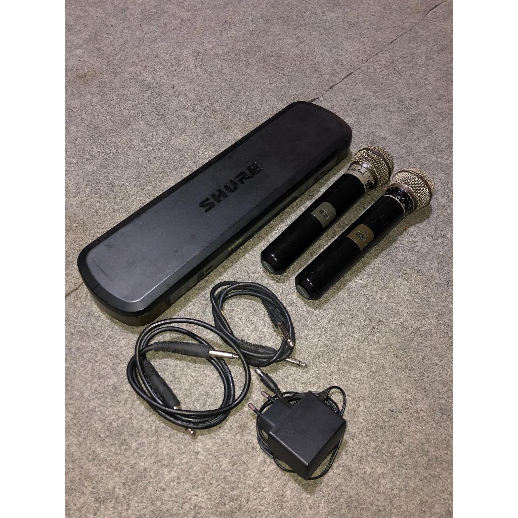 Mic Wireless Shure PG88 Original - Mic Wireless Shure Original 2 Mic 1 Receiver