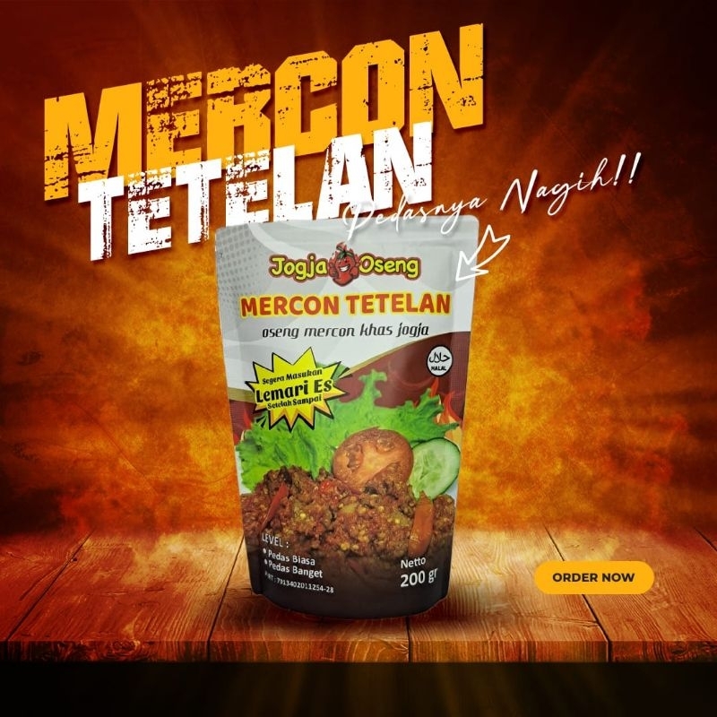 

OSENG MERCON TETELAN 1 pax