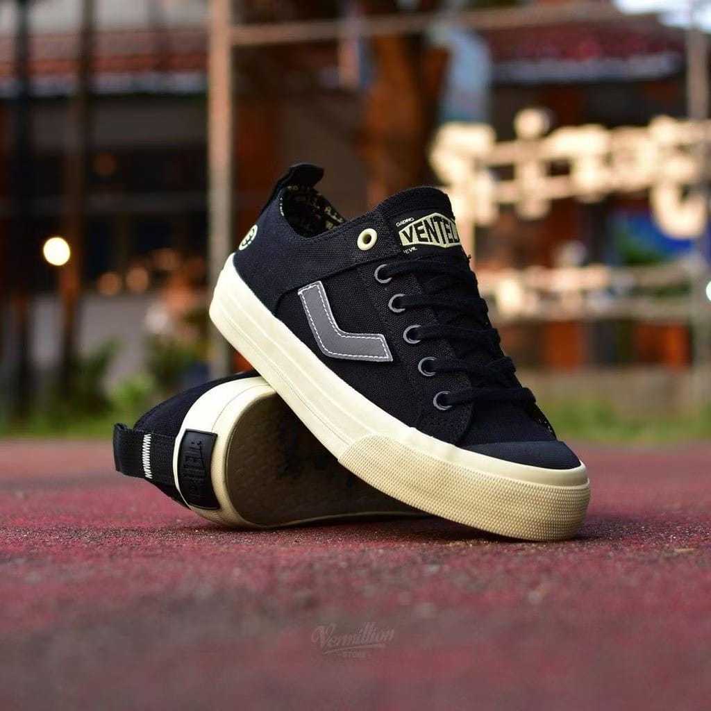 Sepatu Ventela Evil X Low Papa Gading Sneakers Casual Shoes Pria Wanita