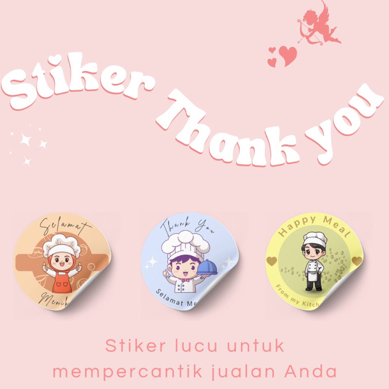 

STIKER THANK YOU UNTUK MEMPERCANTIK MAKANAN (diameter 4cm)