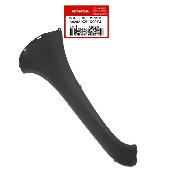 Cover Depan Kiri Hitam Doff - Scoopy K2F - 64202K2FN00YJ
