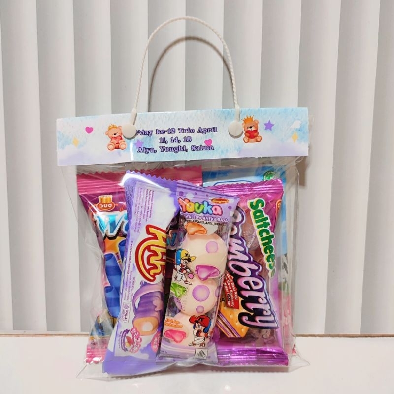 

(PO 3 HARI) Hampers Parcel Bingkisan Snack Mini untuk Lebaran Idul Fitri Sempro Ultah Wisuda Gift Hadiah