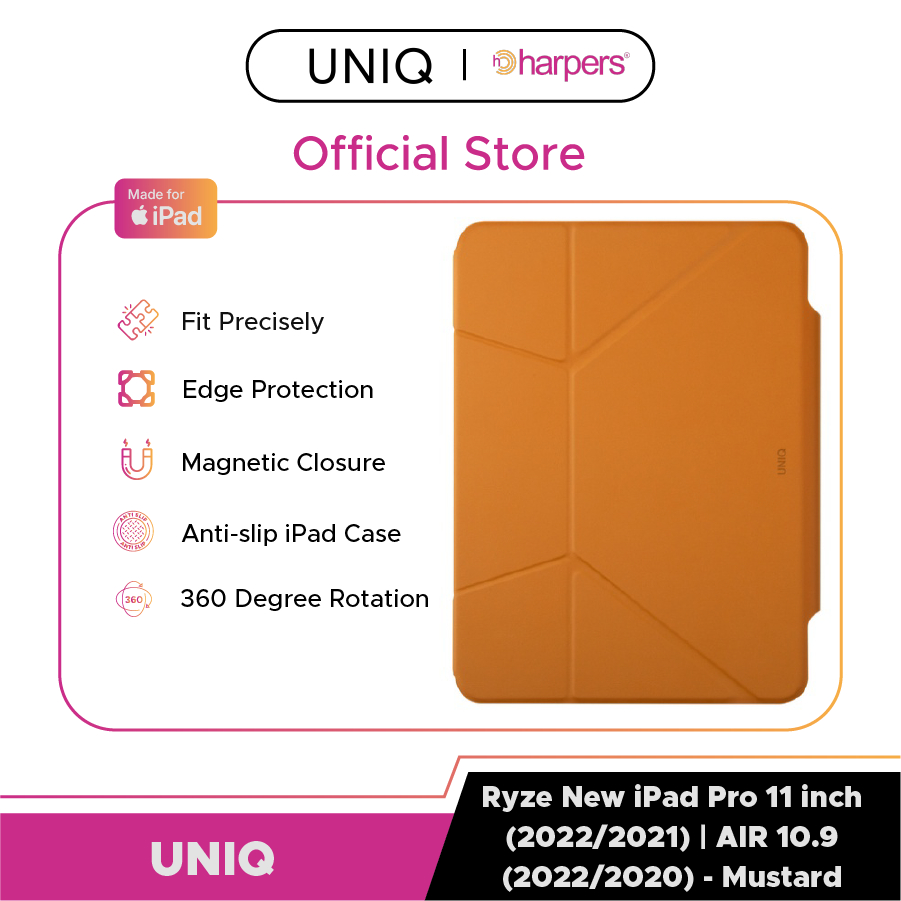 UNIQ Ryze New iPad Pro 11 inch (2022/21) | Air 10.9 (2022/20) case ipad ipad case casing ipad