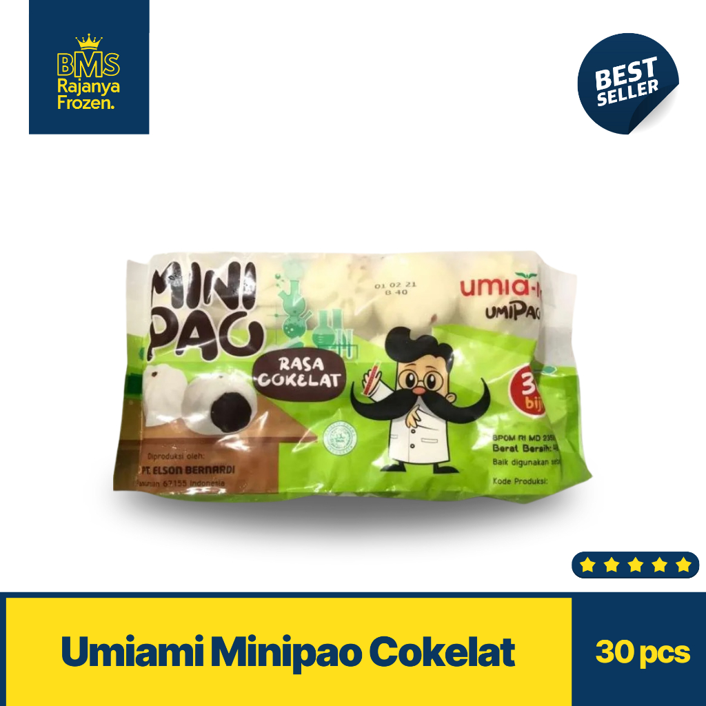 

Umia-mi Mini Pao Cokelat Isi 30pcs