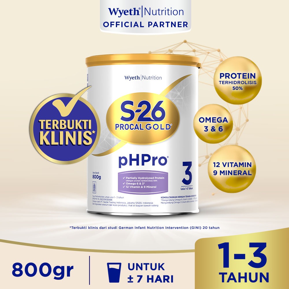 S-26 PROCAL GOLD PHPRO 3 800GR - RAJA SUSU