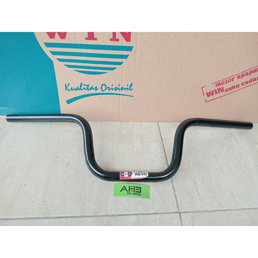 STIR TIGER REVO STANG TIREV HITAM TIGER REVO PRODUK SHJ UNIVERSAL SEMUA MOTOR SUPER TEBAL / STANG TI