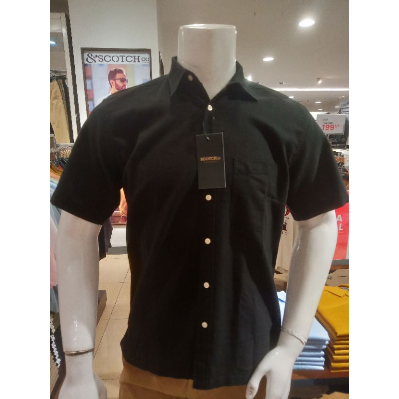 Scotch Kemeja Pendek Pria Casual